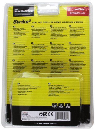 Speedlink (B-WARE) Strike² Gamepad für Playstation 2 (Vibration) schwarz
