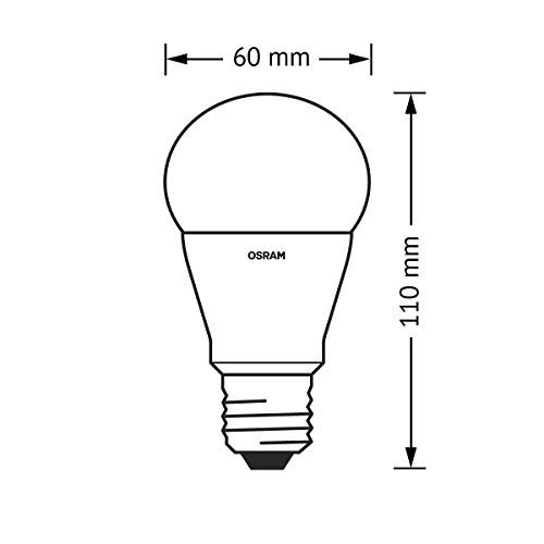 Osram LED STAR CLASSIC A LED-Lampe E27 Warmweiss Glühlampe 60 W