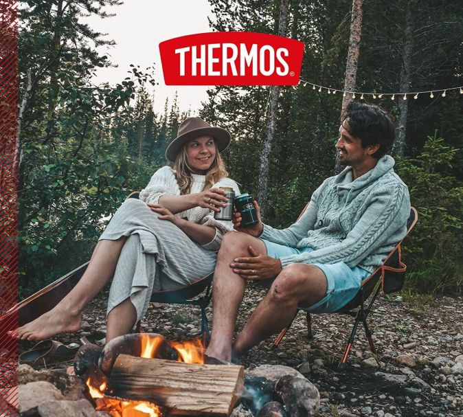 THERMOS Isolier-Kühler Stainless für Getränkedosen 350ml