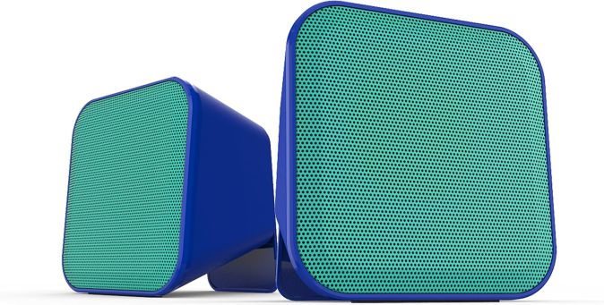SPEEDLINK SNAPPY Stereo Speakers Lautsprecher Boxen für PC Laptop USB Kabel TOP blau-türkis (B-WARE) SPEEDLINK SNAPPY Stereo Speakers Lautsprecher Boxen für PC Laptop USB Kabel TOP blau-türkis (B-WARE)