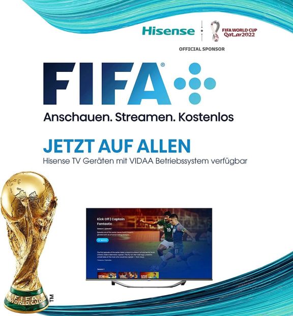 Hisense 50A6GG 4K UHD TV 50 Zoll Fernseher Smart TV WLAN 126 cm [B-WARE]