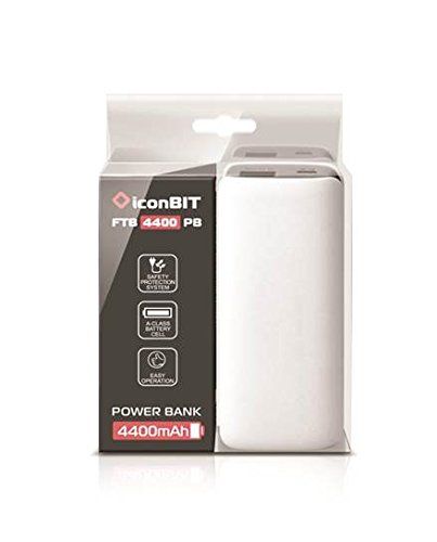 IconBIT B-Ware Powerbank 4.400mAh Akku externes Ladegerät [B-WARE]