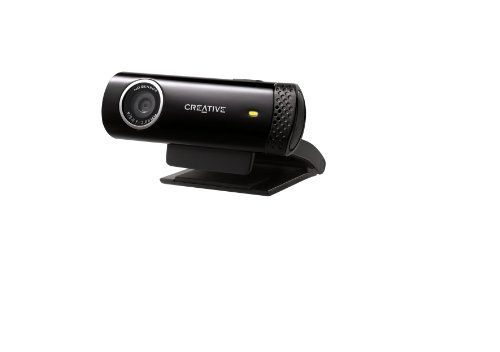 Creative (B-WARE) LIVE! Cam Chat HD USB-Webcam mit integriertem Mikrofon 