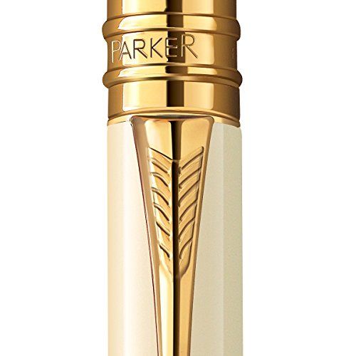 Parker Duofold White Ivorine G.C. Kugelschreiber