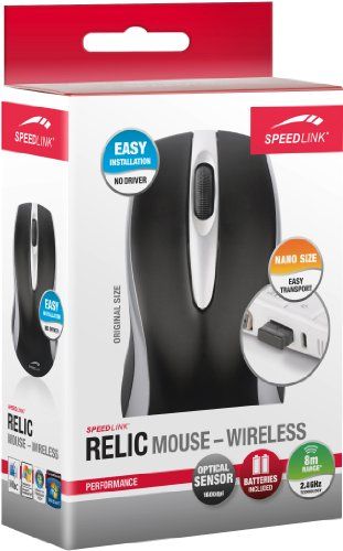 Speedlink (B-WARE) Relic Schnurlos USB Maus Speedlink (B-WARE) Relic Schnurlos USB Maus