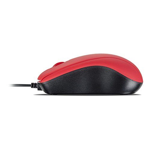 Speedlink (B-WARE) SNAPPY Vollwertige 3-Tasten-Maus - USB Rot