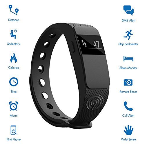 NINETEC Smartfit F2 Blau Fitness Tracker Bluetooth 4.0 Sport Armband NINETEC Smartfit F2 Blau Fitness Tracker Bluetooth 4.0 Sport Armband