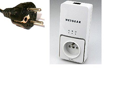 2 x Netgear Powerline Adapter 200Mbps Netzwerk Steckdose 2 x Netgear Powerline Adapter 200Mbps Netzwerk Steckdose