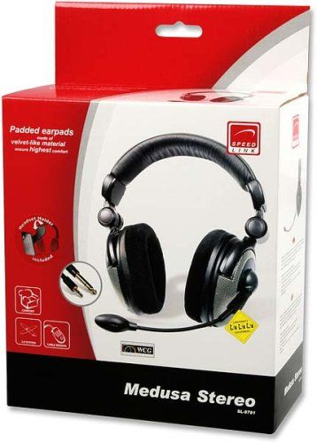 Speedlink (B-WARE) SL-8781 Medusa PC-Stereo-Headset, jack Speedlink (B-WARE) SL-8781 Medusa PC-Stereo-Headset, jack