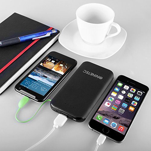 NINETEC NT-610 Powerbank mit Micro-USB Ladekabel Akku Ladegerät NINETEC NT-610 Powerbank mit Micro-USB Ladekabel Akku Ladegerät