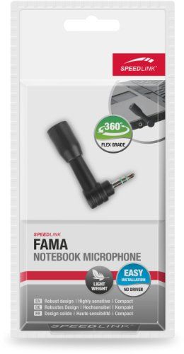 Speedlink Fama Mikrofon für unterwegs Schwarz
