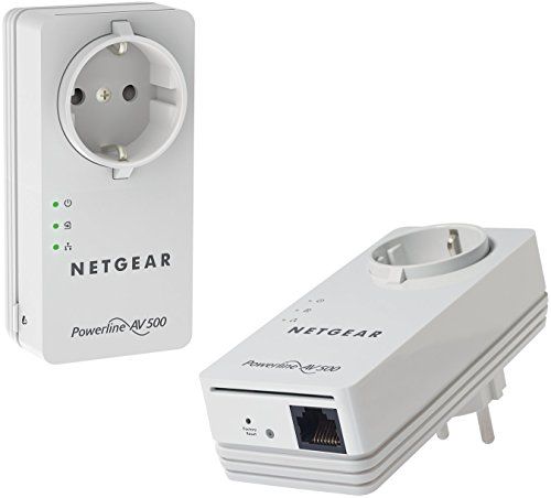 1x Netgear AV 500 XAV5401 Powerline 500 1-Port-Adapter 1x Netgear AV 500 XAV5401 Powerline 500 1-Port-Adapter