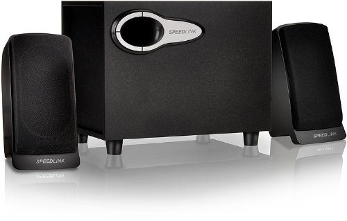Speedlink (B-WARE) Mace Aktiver Lautsprecher Bass Boost Funktion Schwarz