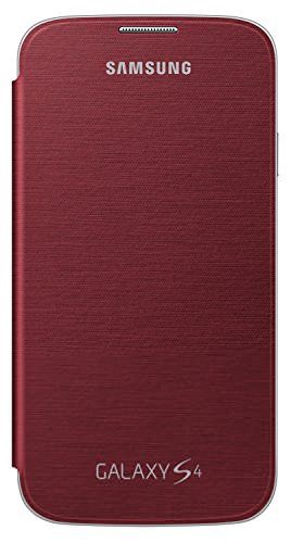 Samsung Flip Case Cover Schutzhülle für Samsung Galaxy S4 - Rot Samsung Flip Case Cover Schutzhülle für Samsung Galaxy S4 - Rot