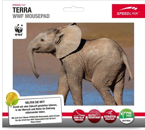 Speedlink (B-WARE) Terra WWF Mauspad Elefant 