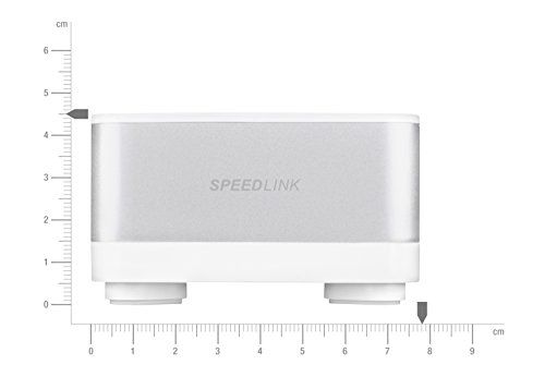 Speedlink (B-WARE) Geovis Aktiver kabelloser Bluetooth v3.0-Lautsprecher