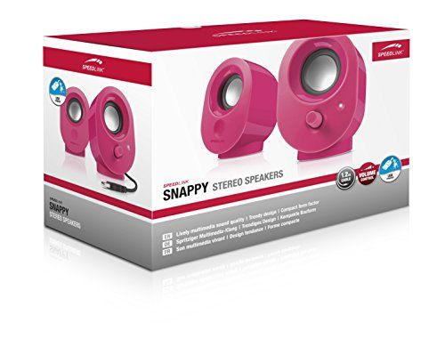 Speedlink (B-WARE) Aktive Stereo-Lautsprecher - SNAPPY Stereo Speaker USB 1,2 m