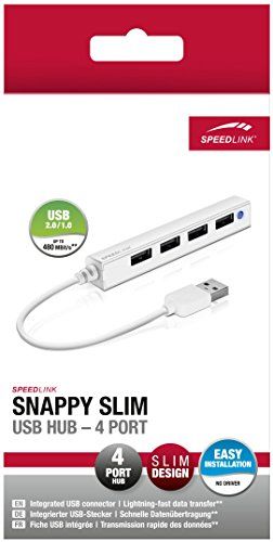 Speedlink SNAPPY SLIM 4-fach USB Port [B-WARE]