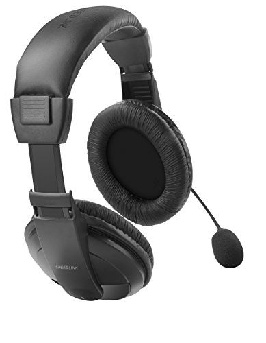 Speedlink (B-WARE) Tenuri Kopfhörer mit Mikrofon und Kabelfernbedienung für PS4 