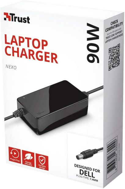 Trust Nexo EU 90 W Ladegeräte und Netzteil Trust Nexo EU 90 W Ladegeräte und Netzteil