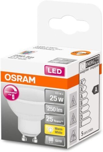 OSRAM LED GU10 RGBW Reflektorlampe LED Spot Multicolor mit Fernbedienung OSRAM LED GU10 RGBW Reflektorlampe LED Spot Multicolor mit Fernbedienung
