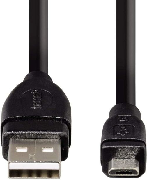 Hama Mikro USB Kabel 2.0 USB Kabel für Tablet Handy Laptop Smartwatch 