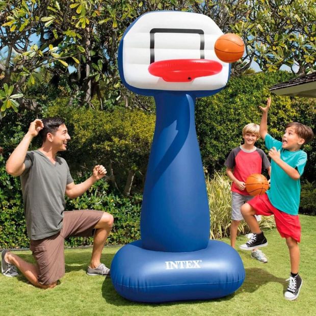 INTEX Basketballkorb Kinder aufblasbar Basketballständer Spielset 