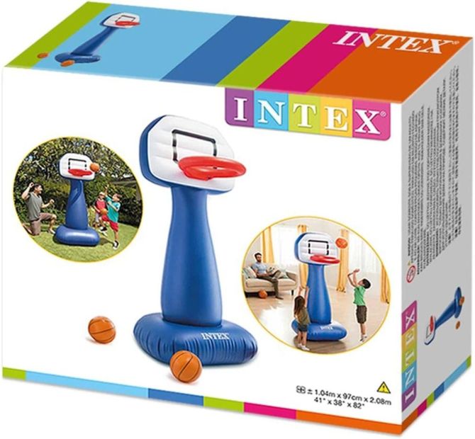 INTEX Basketballkorb Kinder aufblasbar Basketballständer Spielset 