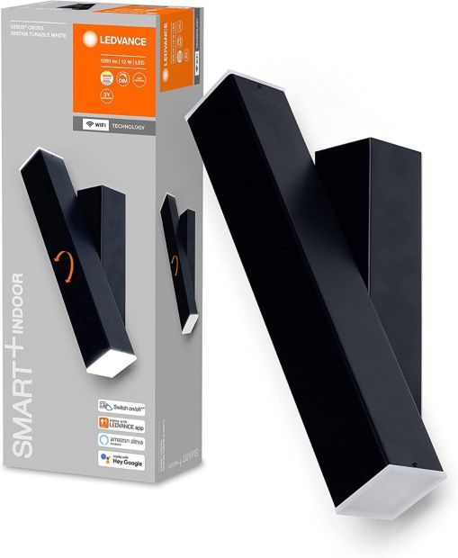 LEDVANCE SMART+ WIFI ORBIS WALL CROSS - Wandleuchte Dimmbar 12W 30X10 cm LEDVANCE SMART+ WIFI ORBIS WALL CROSS - Wandleuchte Dimmbar 12W 30X10 cm