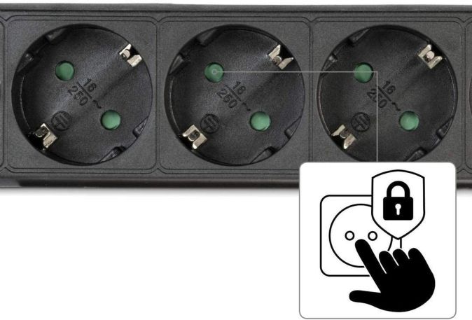 Hama 6-Fach Steckdosenleiste Mehrfachsteckdose Steckerleiste Schwarz 1,4 m