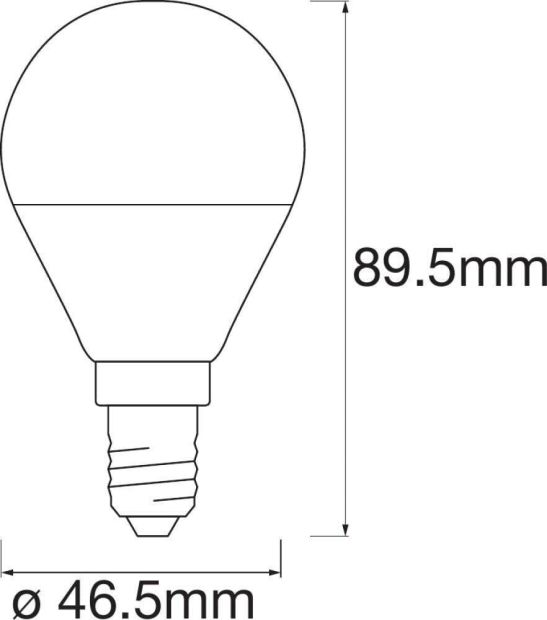 Ledvance Smart Led Lampe mit WiFi E14 Sockel Dimmbar 40W [3ER]