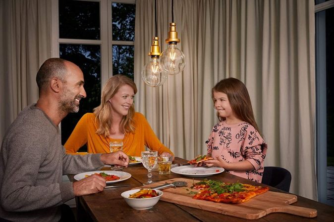  Osram LED Lampe E27 Dimmbar Filament 100W Kaltweiß