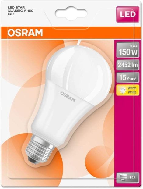 Osram E27 LED Lampe Glühbirne Leuchtmittel 150W Warmweiß Osram E27 LED Lampe Glühbirne Leuchtmittel 150W Warmweiß