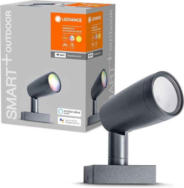 LEDVANCE Smarte LED Gartenleuchte mit WiFi Technologie für Außen RGB 
