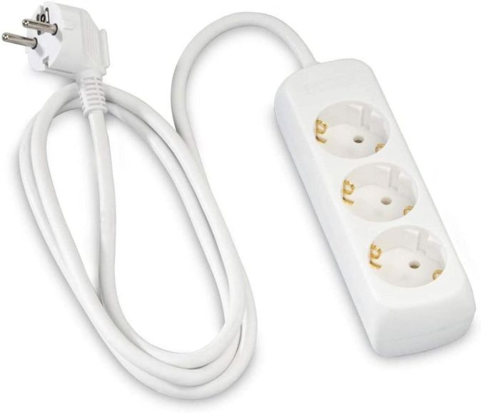 Hama 3-Fach Steckdosenleiste Mehrfachstecker 1,4m Hama 3-Fach Steckdosenleiste Mehrfachstecker 1,4m