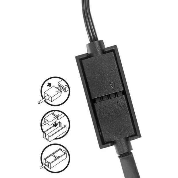 Cooler Master SickleFlow 3-in-1-Set RGB Lüfter Gehäuselüfter inkl. Controller 