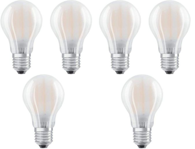  OSRAM STAR E27 LED Leuchtmittel Filament Lampe Birne 60W Warmweiß [6ER]