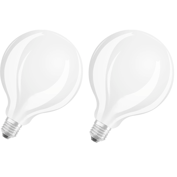  OSRAM E27 LED Leuchtmittel Star GLOBE125 Filament LED-Lampe [2ER]