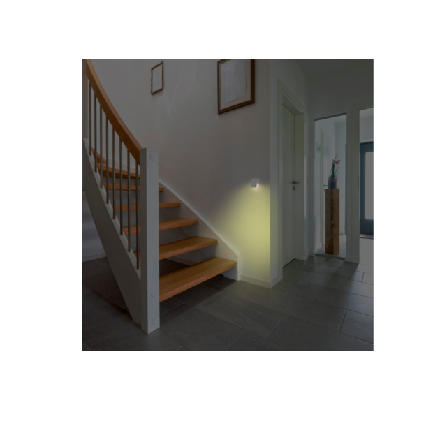 Hama LED Nachlicht Steckdose mit Sensor Orientierungslicht Warmweiß