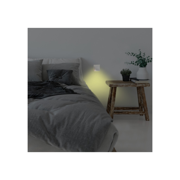 Hama LED Nachlicht Steckdose mit Sensor Orientierungslicht Warmweiß