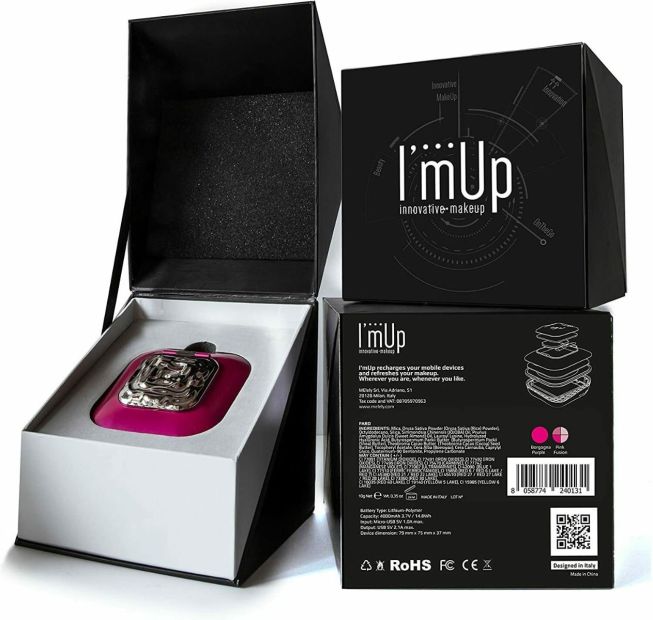 Make Up organizer Set Bio Vegan Rouge Set + Powerbank Schminke Schminkbox 