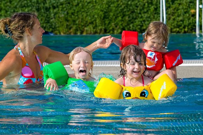  Sevylor Puddle Jumper Schwimmflügel 2-6 Jahre 15-30 kg mit Sicherheitsverschluss 