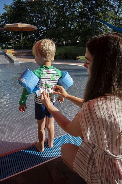  Sevylor Puddle Jumper Schwimmflügel 2-6 Jahre 15-30 kg mit Sicherheitsverschluss 
