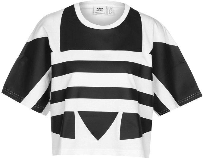 Adidas Original Large Logo T-SHIRT 100 % Baumwolle
