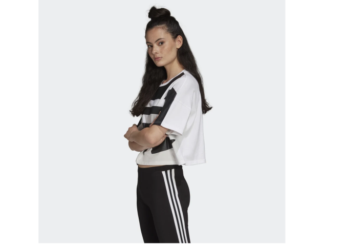 Adidas Original Large Logo T-SHIRT 100 % Baumwolle