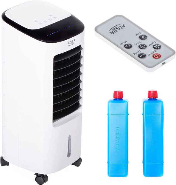 AdlerAD 7922 Luftentfeuchter Mobil Klimagerät Luftkühler 350W mit 3 Stufen AdlerAD 7922 Luftentfeuchter Mobil Klimagerät Luftkühler 350W mit 3 Stufen