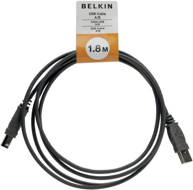 Belkin USB Kabel USB 2.0 USB-A USB-B Stecker Ladekabel 1,8 m