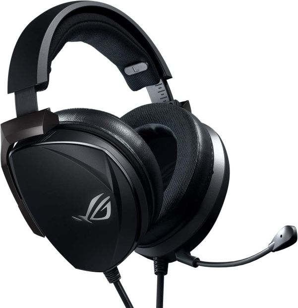 ASUS ROG Theta Electret Gaming Headset Kopfhörer mit Bügelmikrofon Schwarz 