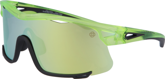 j.Athletics Victory 7 Sonnenbrille Grün-Gelb Unisex Outdoorbrille