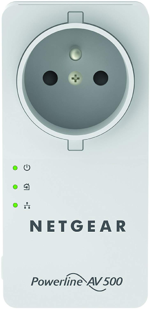 NETGEAR Powerline AV+ 500 Netzwerkadapter Kit 2xNetgear 500 Adapter NETGEAR Powerline AV+ 500 Netzwerkadapter Kit 2xNetgear 500 Adapter